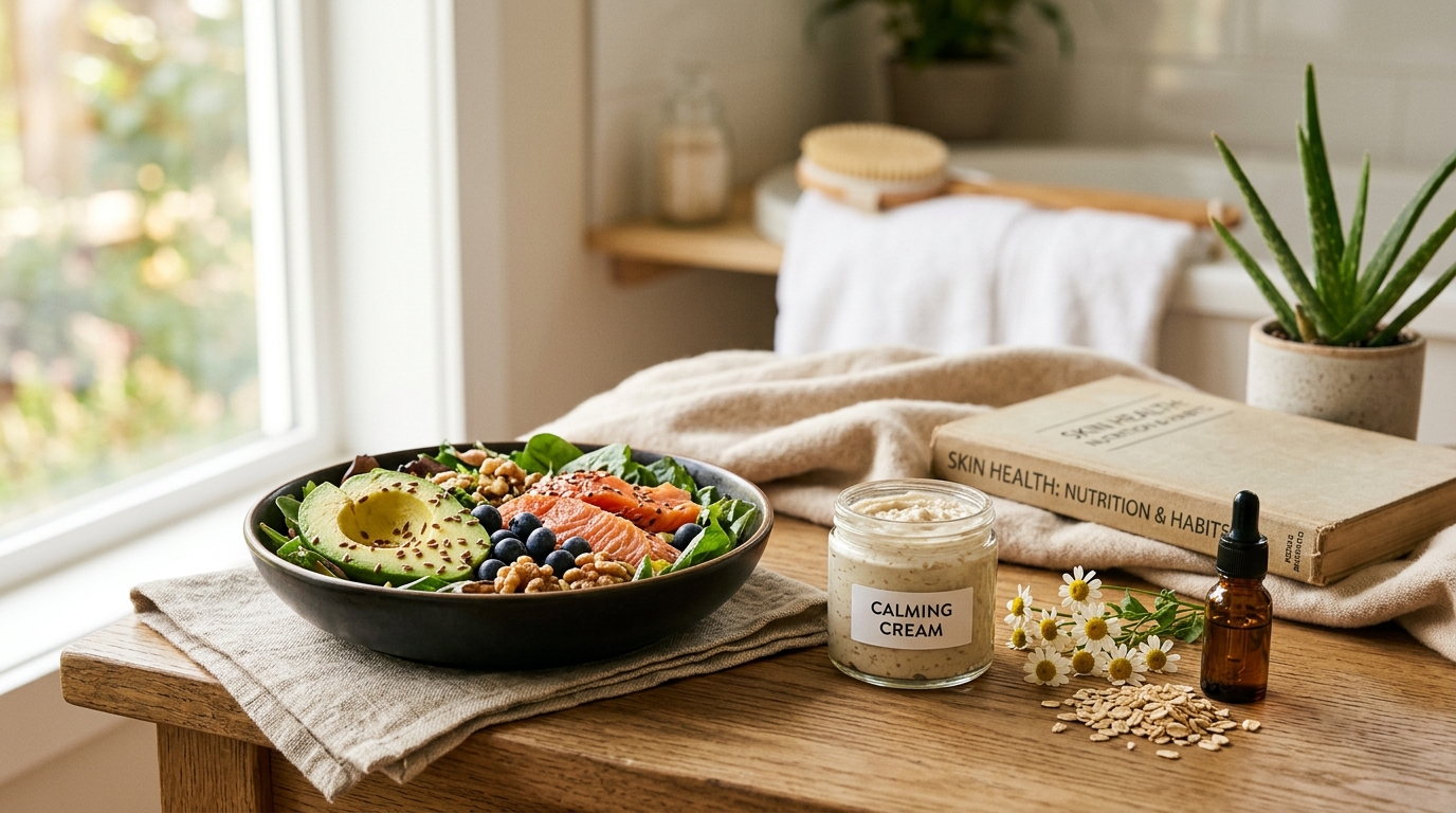 Eczema and Skin Sensitivity: Nutritional and Lifestyle Support